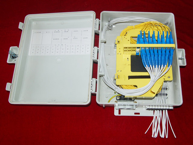 HY-3型E 1分16盒子式分光分纤箱 外形尺寸：325×235×110（mm）